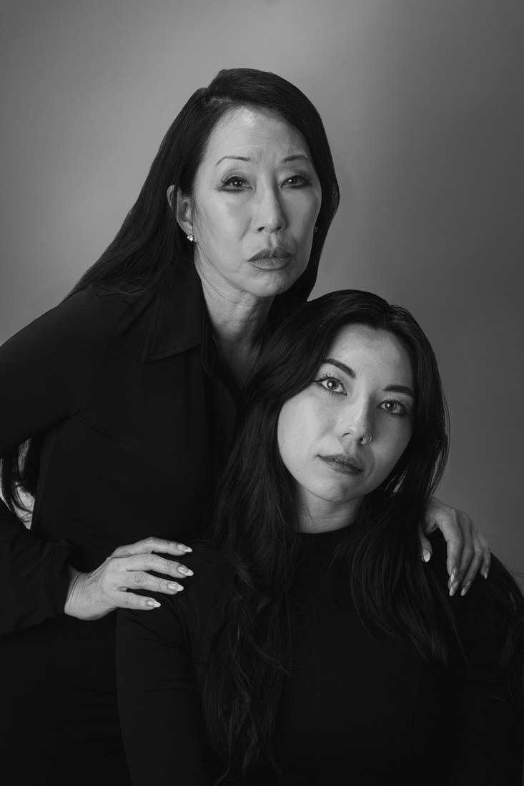 Mother and daughter portrait photography