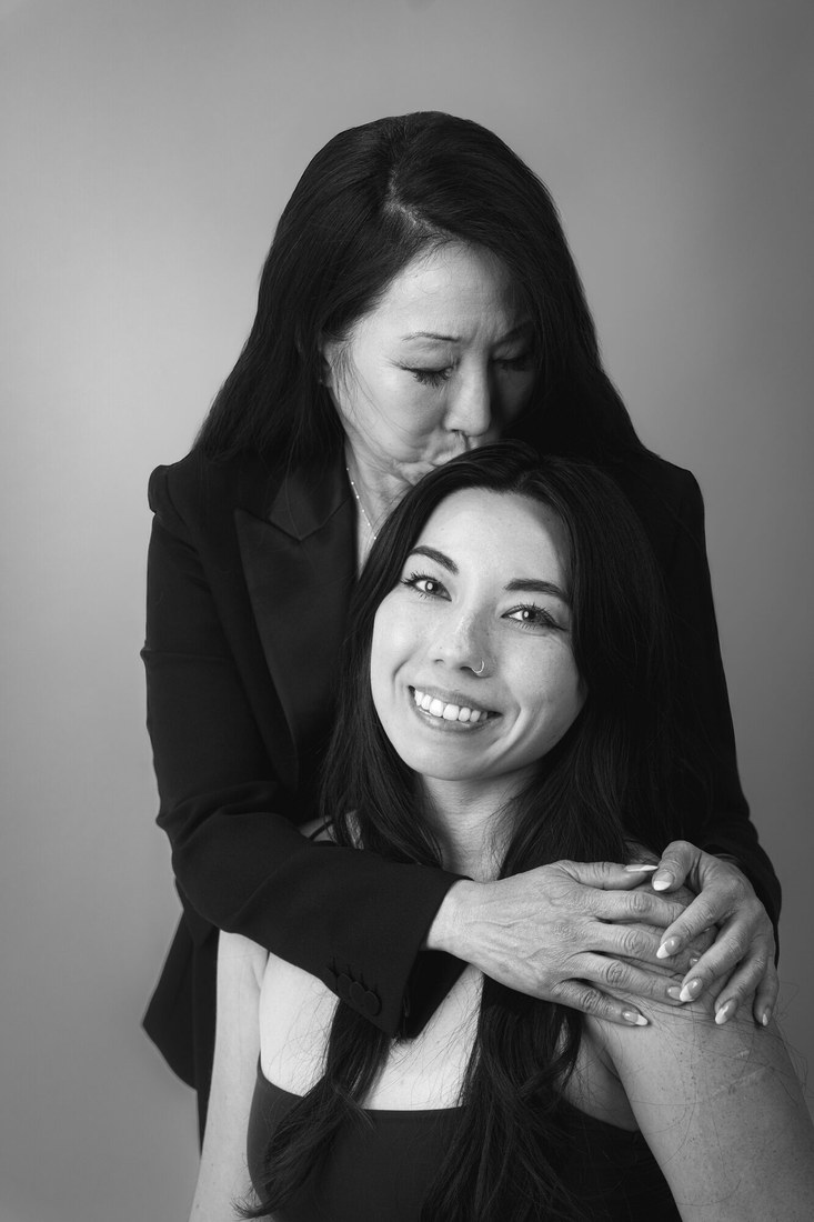 Mother and daughter portrait photography